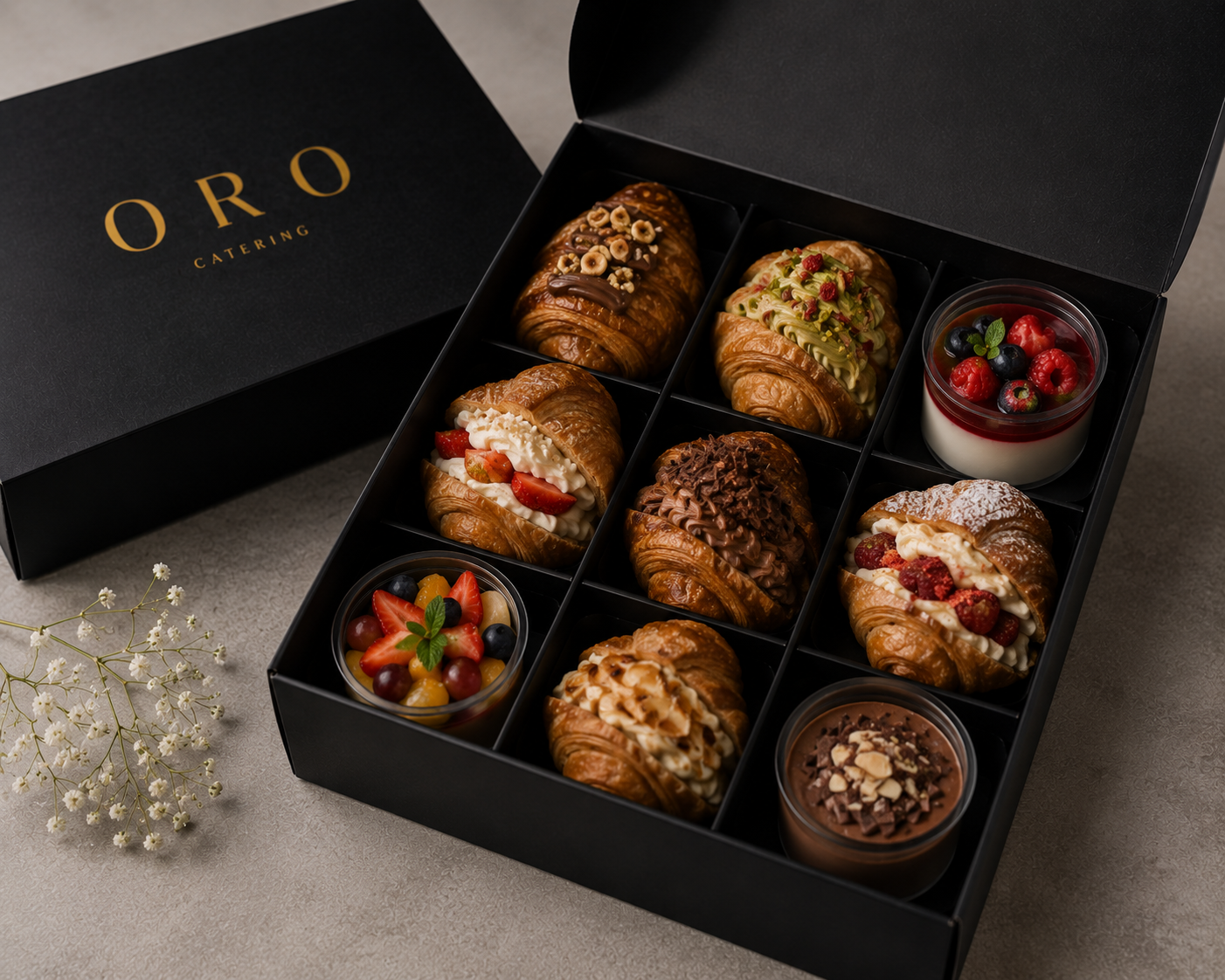 ORO Catering — croissanty